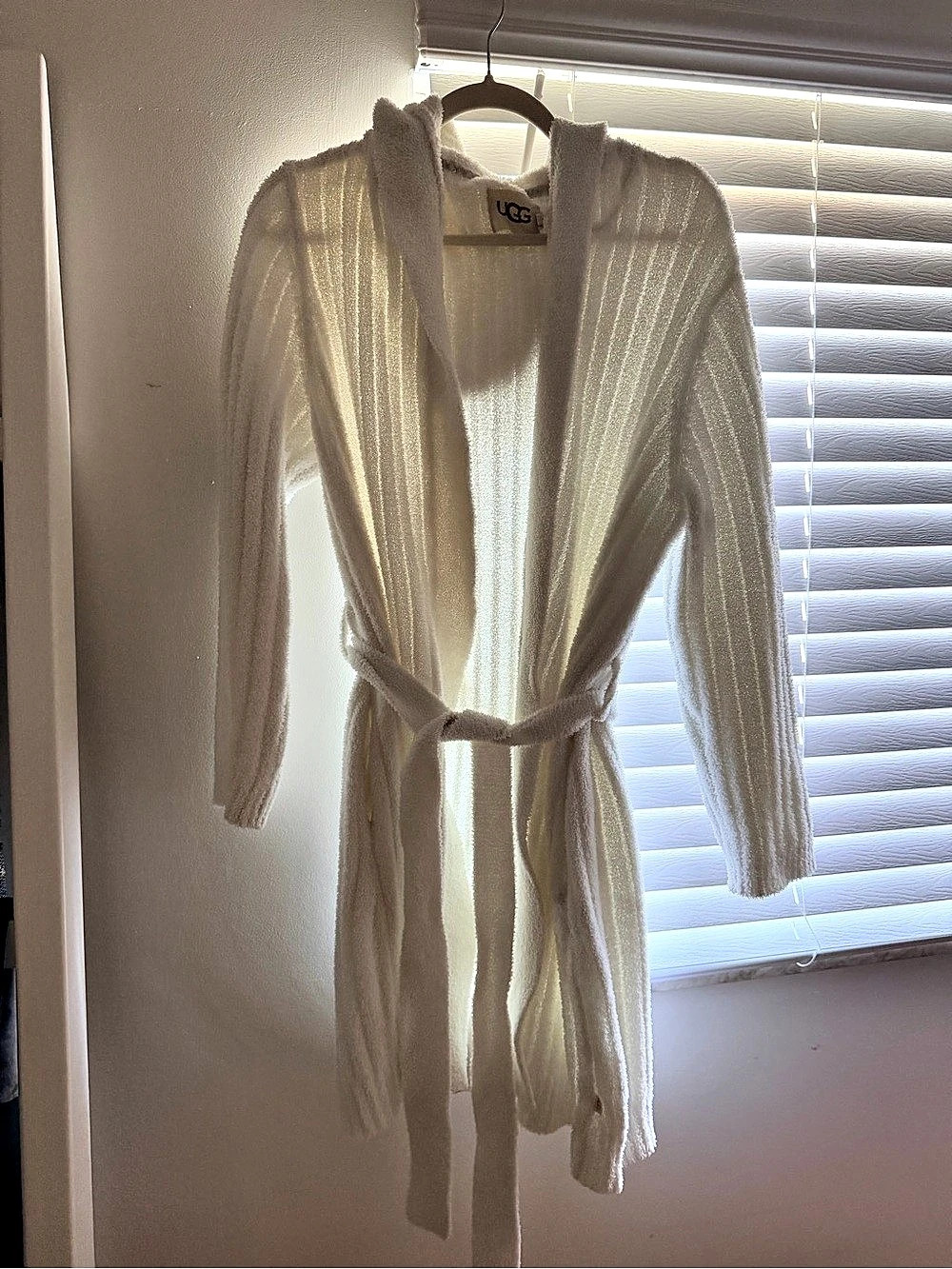 UGG Duffield II Robe Cream Size Large